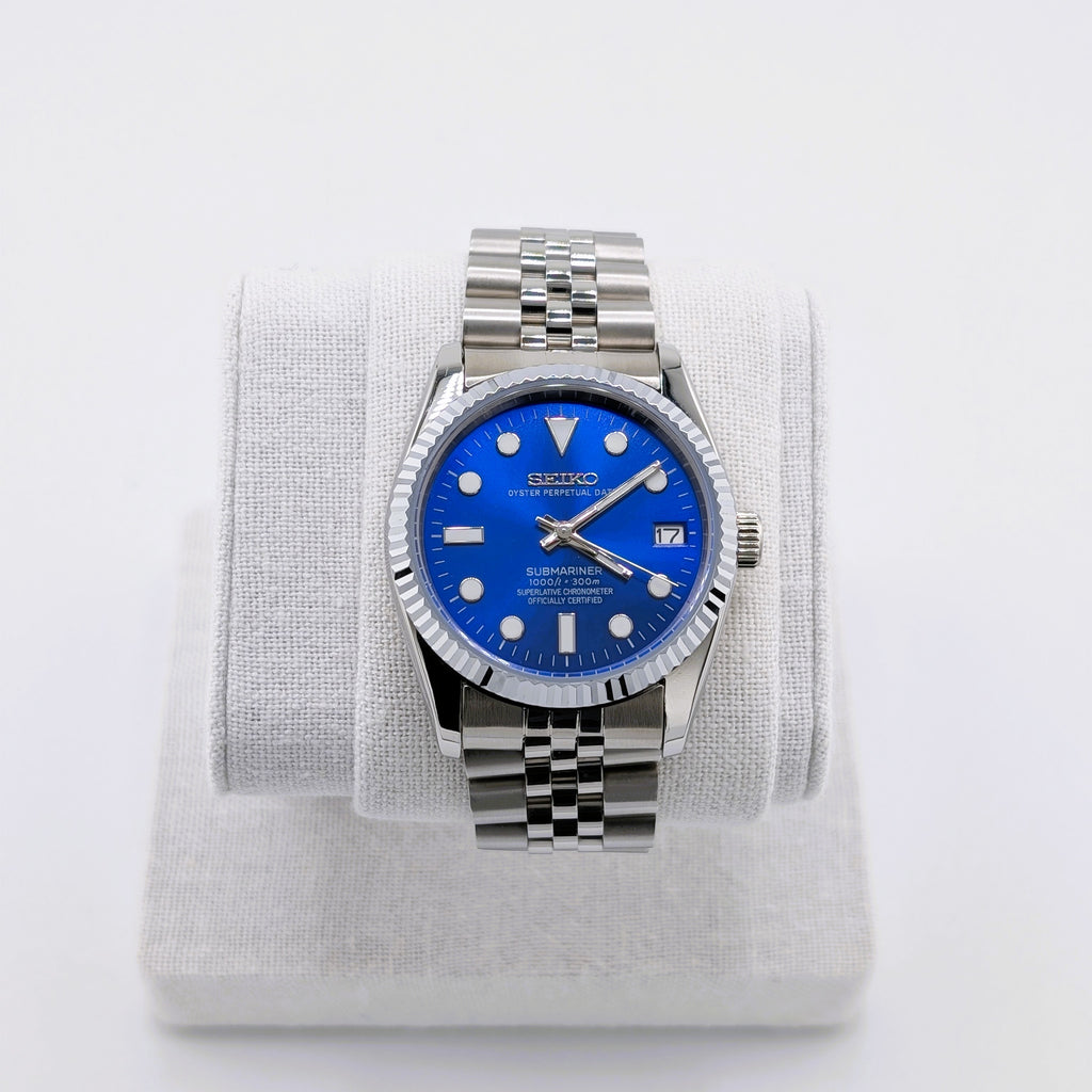 Seiko Mod OP Blue Jubilee 36mm Automatic