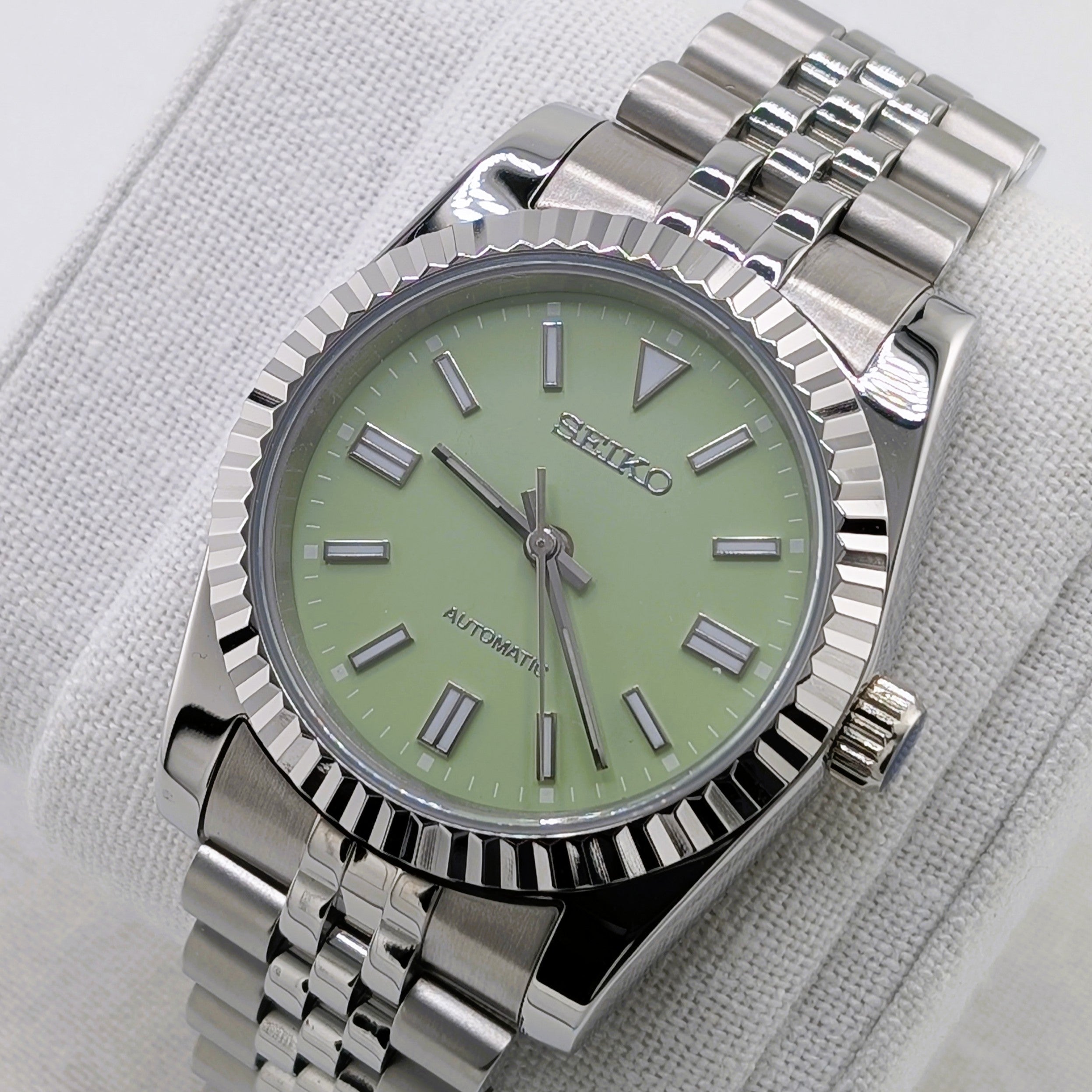 Seiko Mod OP Green Jubilee 36mm Automatic