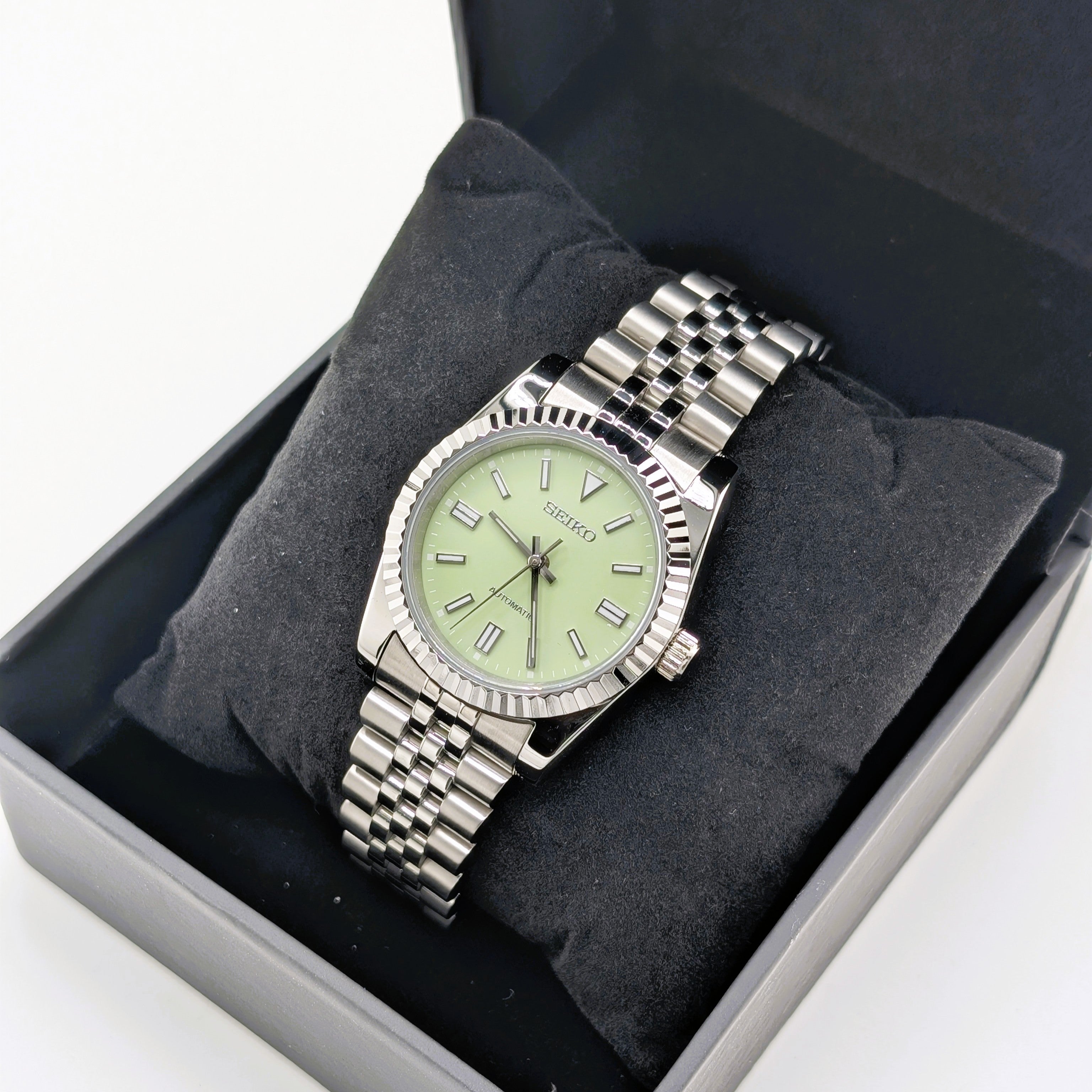 Seiko Mod OP Green Jubilee 36mm Automatic