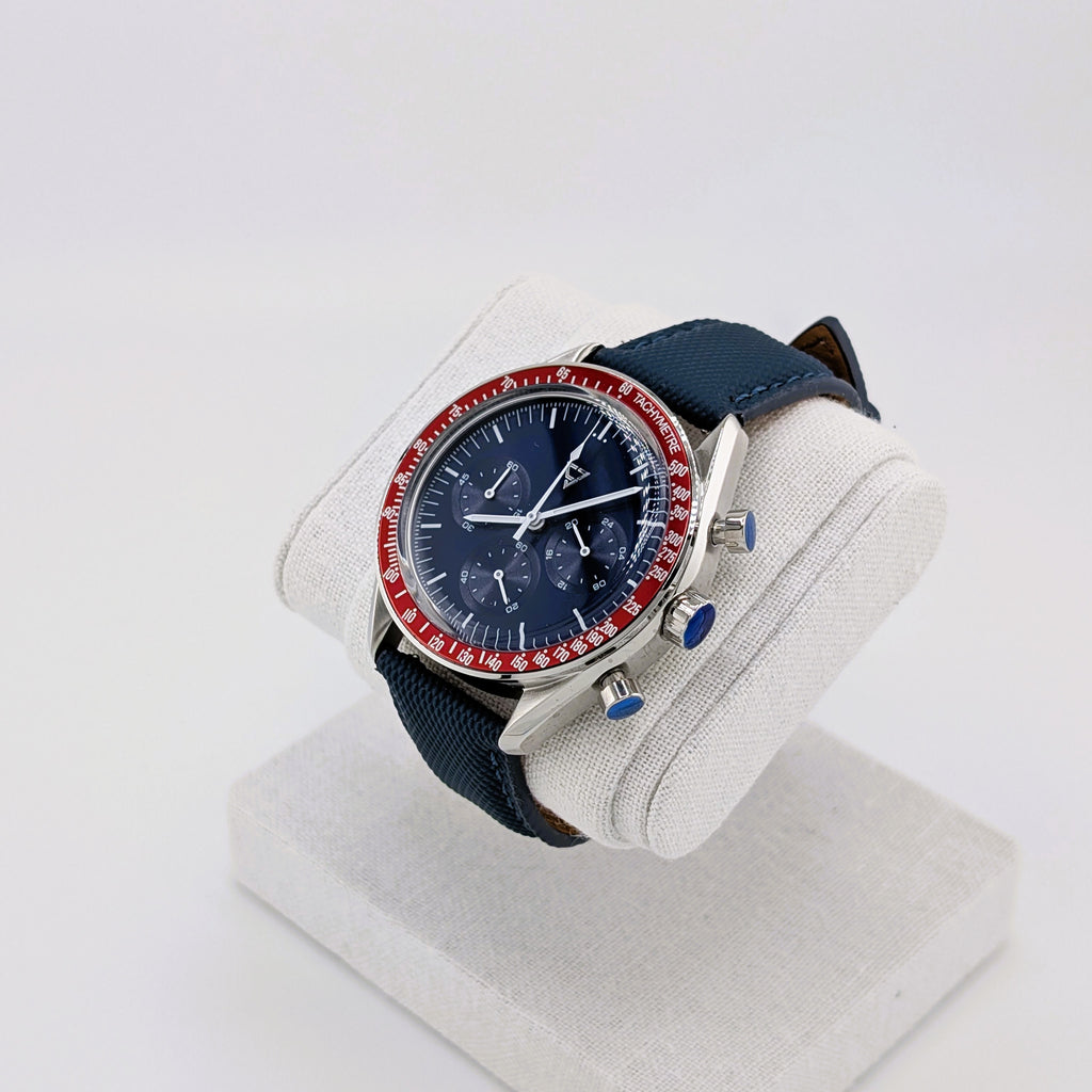 Chronograph Red/Blue 40mm