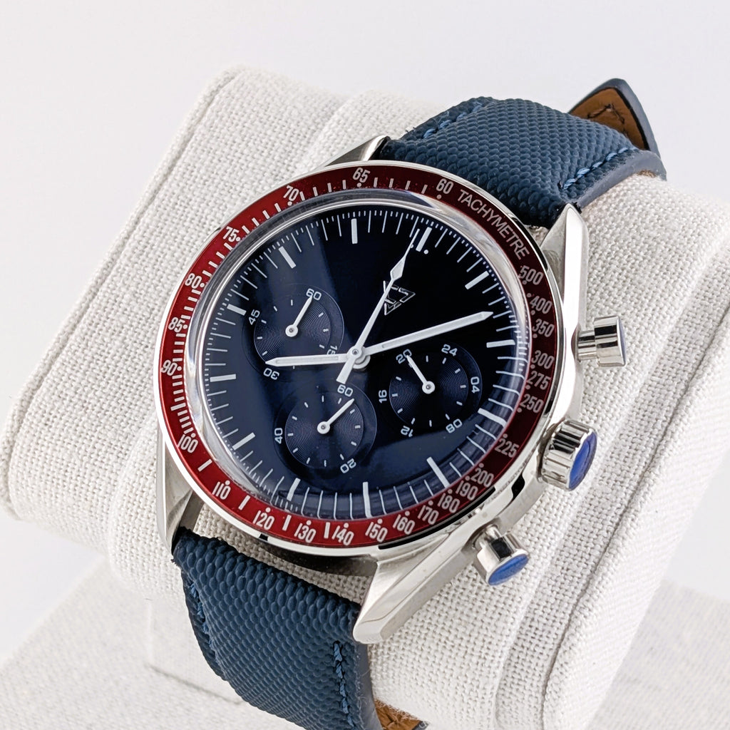 Chronograph Red/Blue 40mm