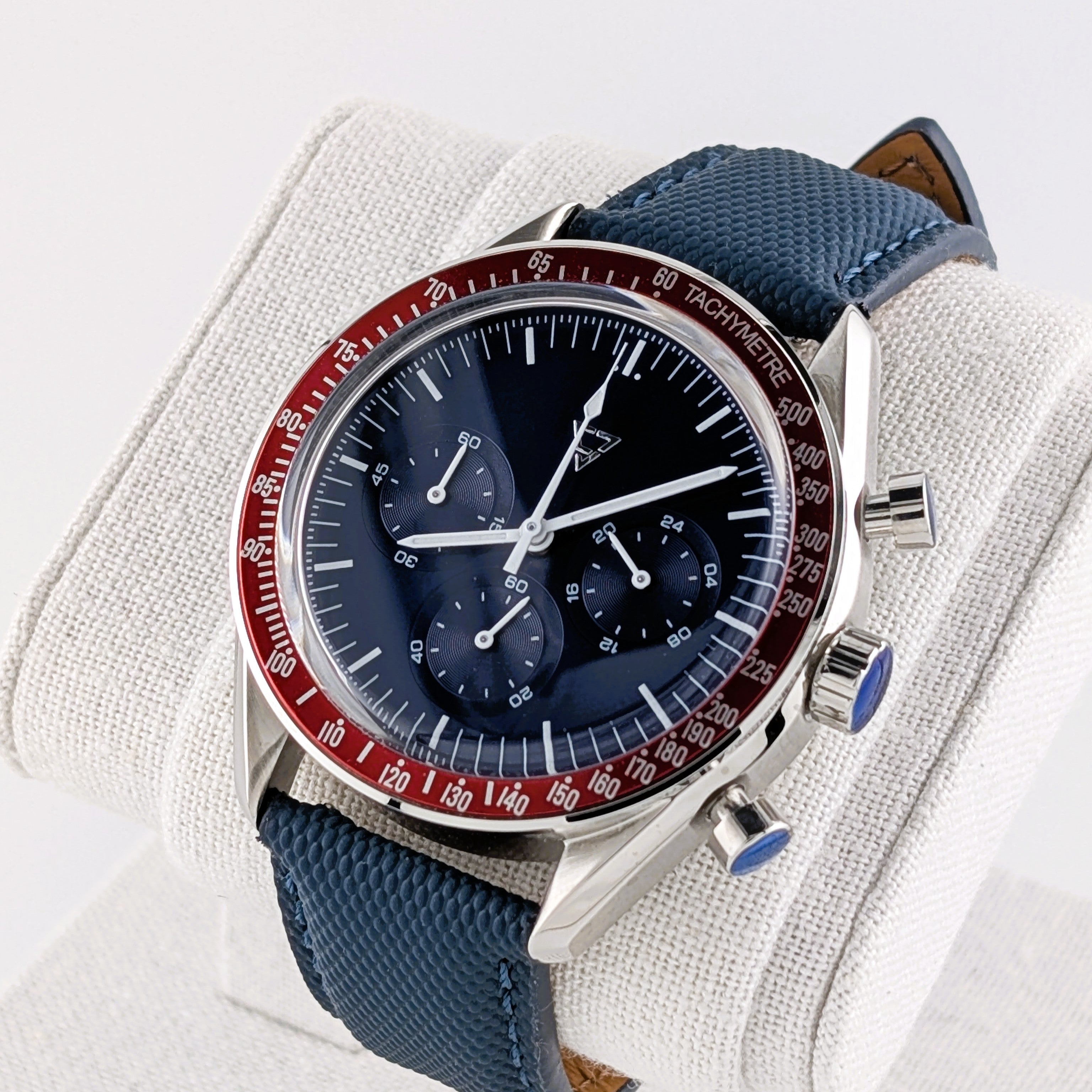 Chronograph Red/Blue 40mm
