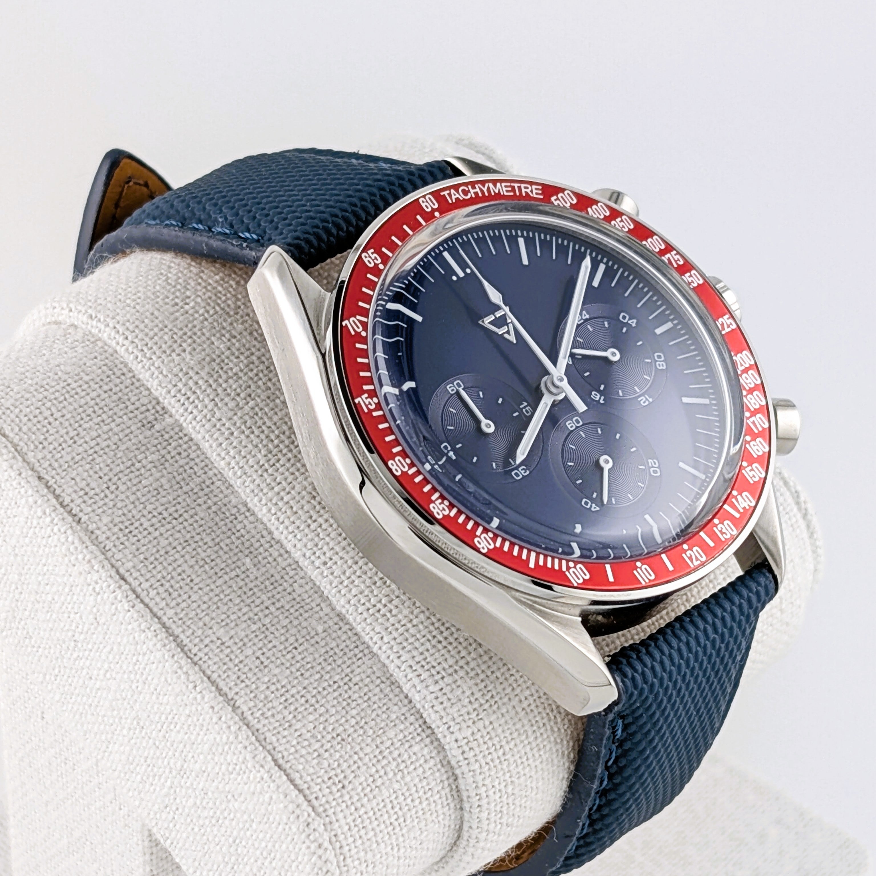 Chronograph Red/Blue 40mm