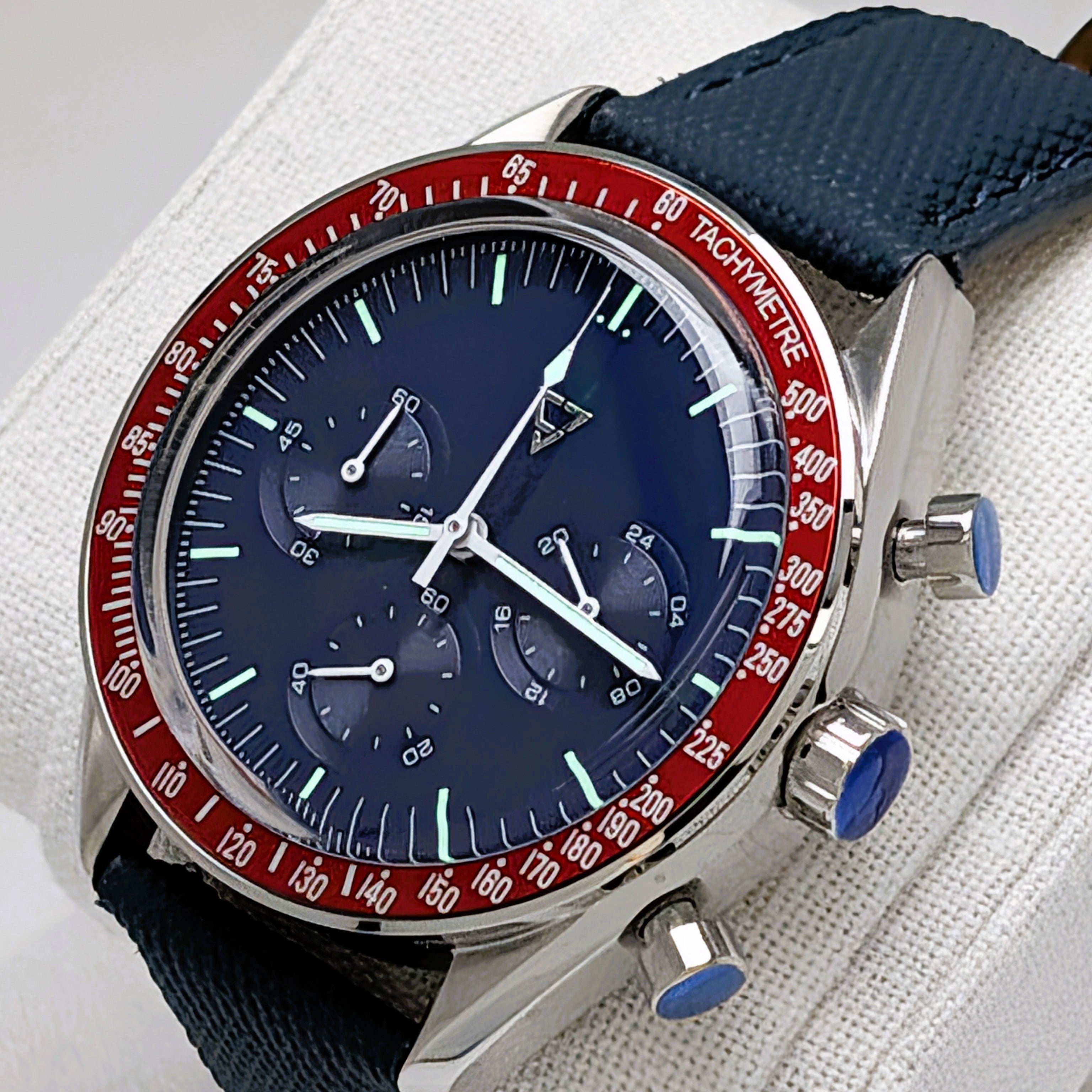 Chronograph Red/Blue 40mm